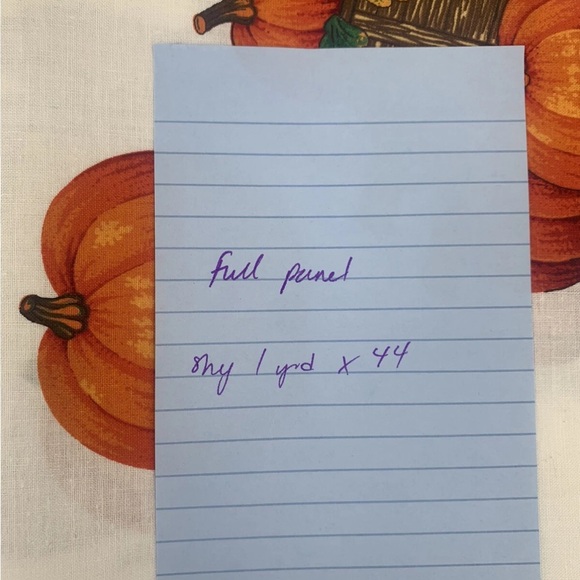 VTG VIP Cranston Print Works Fabric Applique Panel Country Harvest Autumn Corvid - Picture 3 of 8